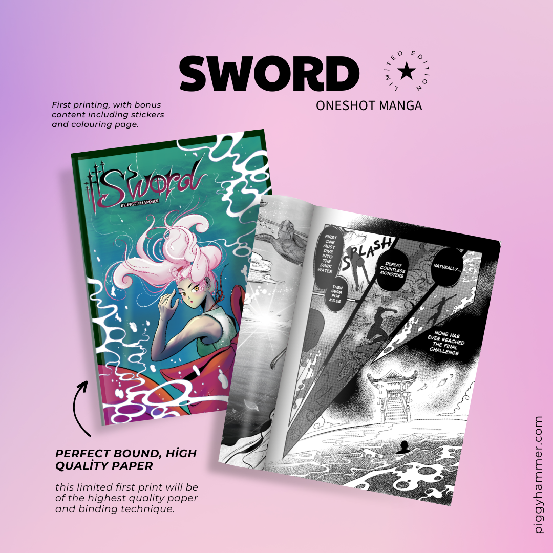 "Sword" Manga Oneshot (Preorder)